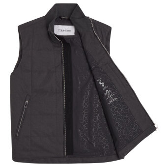 Calvin Klein - Calvin Klein - Heathered Puffer Gilet | Vest Dark Grey