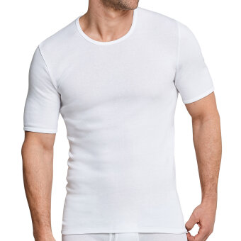 Schiesser - Schiesser - Original Classic Line T-shirt O-hals | Fineripp Hvid