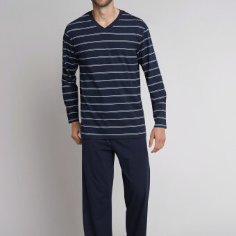 Schiesser - Schiesser - Jersey Pyjamas | Mørk Blå