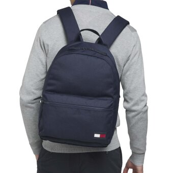 Tommy Hilfiger  - Tommy Hilfiger - Flag Patch Backpack | Rygsæk Desert Sky