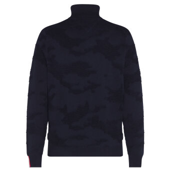Tommy Hilfiger  - Tommy Hilfiger - Roll neck | Rullekrave Strik desert sky