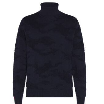 Tommy Hilfiger  - Tommy Hilfiger - Roll neck | Rullekrave Strik desert sky