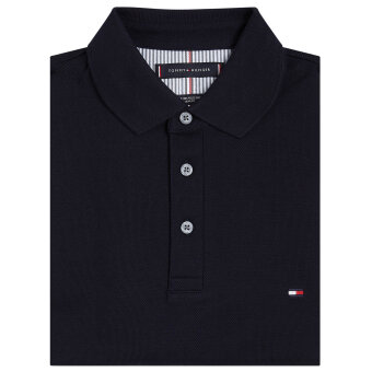 Tommy Hilfiger  - Tommy Hilfiger - 1985 slim polo | Polo T-shirt Marineblå