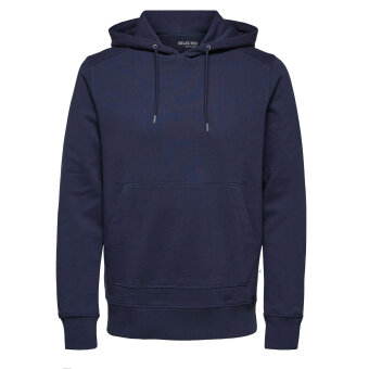 Selected - Jackson hoodie | Hætte trøje Navy Blazer