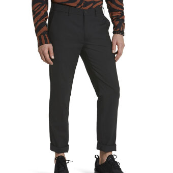 Meyer - Meyer - M5 wool pants | Uld Chino 6166 09 Sort