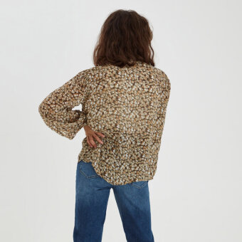Pulz Jeans ( Dame )  - PULZ -  PZCORNELIA | Skjorte Desert Sage