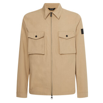 Calvin Klein - Calvin Klein - Llight shirt jacket | Overshirt Travertine