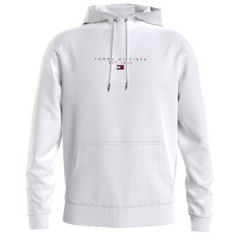 Tommy Hilfiger  - Tommy Hilfiger - Essential Organic Hoodie | Hættetrøje White