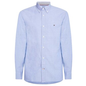 Tommy Hilfiger  - Tommy Hilfiger - Micro Dot Oxford | Skjorte Blue