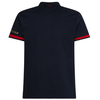 Tommy Hilfiger  - Tommy Hilfiger flag cuff polo