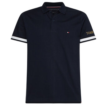 Tommy Hilfiger  - Tommy Hilfiger flag cuff polo