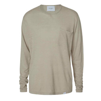 LES DEUX - Les Deux - Evan linen sweater | Hørtrøje Mirage Gray