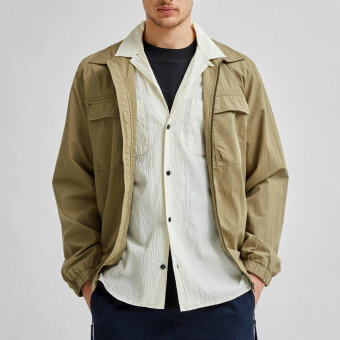 Selected - Declan shirt ss | K/Æ Skjorte Egret