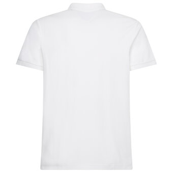 Tommy Hilfiger  - Tommy Hilfiger - Organic Cotton Slim Logo | Polo T-shirt White