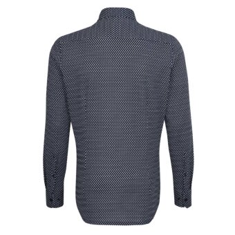 Seidensticker - Seidensticker - 698510 | Slim Fit Skjorte 19 Marineblå