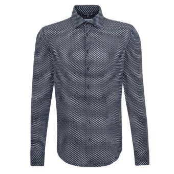 Seidensticker - Seidensticker - 698510 | Slim Fit Skjorte 19 Marineblå