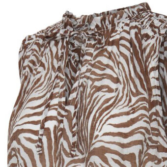 Pulz Jeans ( Dame )  - PULZ - PZBERETHE TO | TOP 200676 BROWN ANIMAL