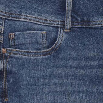 Pulz Jeans ( Dame )  - PULZ - PZSUZY | Curved Jeans 200005 MEDIUM BLUE