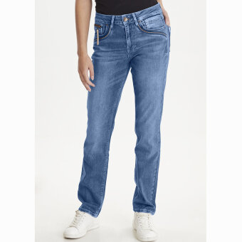 Pulz Jeans ( Dame )  - PULZ - PZEMMA | JEANS 200005 MEDIUM BLUE