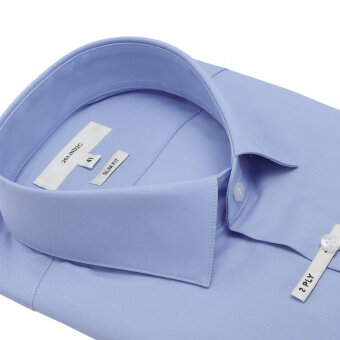 2Blind2C - Coronashirt | Slim Fit Skjorte Light Blue