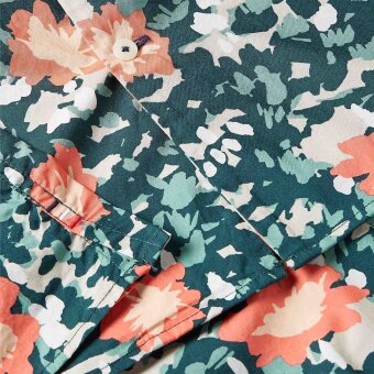 Tommy Hilfiger  - Tommy Hilfiger - Camo shirt | K/Æ Skjorte Glazed Green
