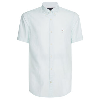 Tommy Hilfiger  - Tommy Hilfiger - Organic Linen Shirt | K/Æ Skjorte Oxygen