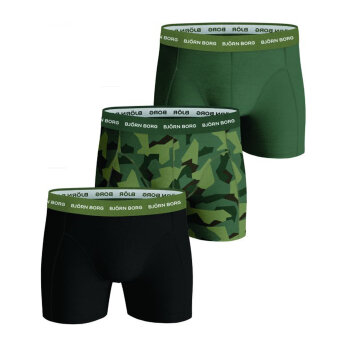 Bjørn Borg - Bjørn Borg - 3-pack shorts | Tights Duck Green