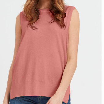 Pulz Jeans ( Dame )  - PULZ PZSARA TOP DUSTY ROSE MEL