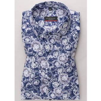 Eterna - Eterna - 3458 M | K/Æ Modern Fit Skjorte 18 Blå