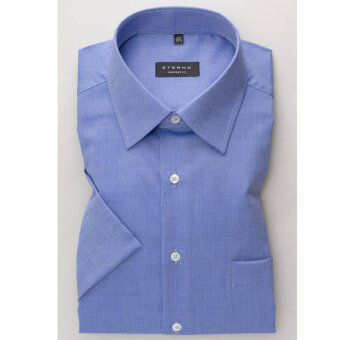 Eterna - Eterna - 8464 C | K/Æ Comfort Fit Skjorte 16 Blå