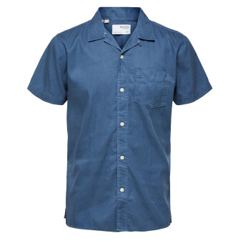 Selected Soft cuban shirt ss