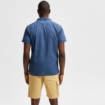 Selected Soft cuban shirt ss