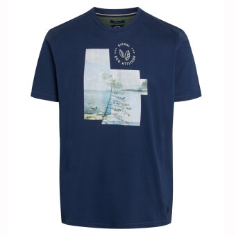 Signal - Signal - Neo organic photo tee | T-shirt Stormy Blue