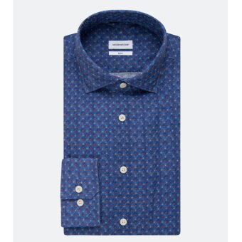 Seidensticker - Seidensticker - 698660 | Slim fit Skjorte 17 Blå