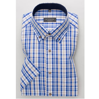 Eterna - Eterna - 2505 22 K14L | K/Æ Comfort Fit Skjorte 22 Blå