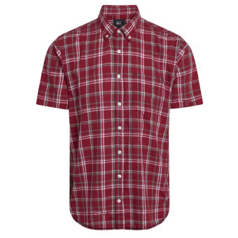 Signal - Signal - Kevin shirt ss | K/Æ Skjorte Red Cardinal