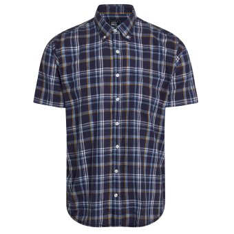 Signal - Signal - Kevin shirt ss | K/Æ Skjorte Duke Blue