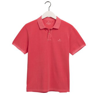 Gant - Gant - Sunfaded Pique Rugger | Polo T-shirt Paradise Pink