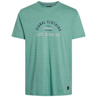 Signal - Signal - Gavin Stripe tee | T-shirt Green Marine