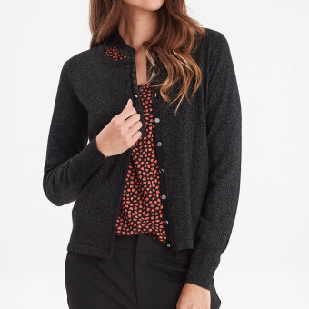 Pulz Jeans ( Dame )  - 50205590 PXJADE CARDI BLACK
