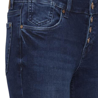 Pulz Jeans ( Dame )  - PULZ - PZANNA | JEANS DARK BLUE D SÆ NOS