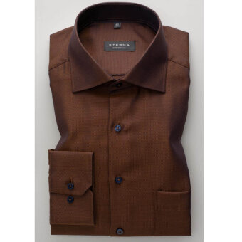Eterna - Eterna - 3475 C | Comfort fit Skjorte 28 Brun