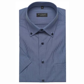 Eterna - Eterna - 3295 C | K/Æ Comfort fit Skjorte 18 Blå