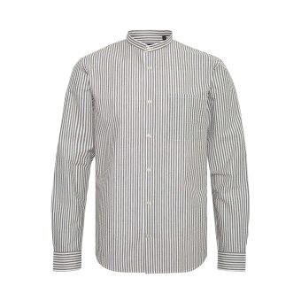 Matinique - Matinique - Trostol china shirt | Skjorte Stribet Olive night