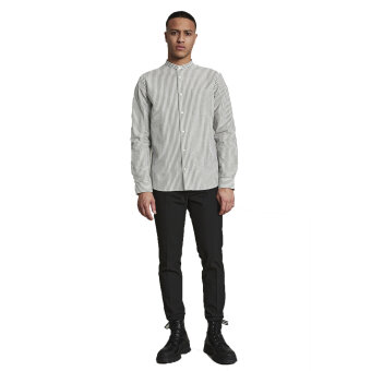 Matinique - Matinique - Trostol china shirt | Skjorte Stribet Olive night