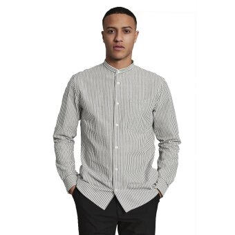 Matinique - Matinique - Trostol china shirt | Skjorte Stribet Olive night