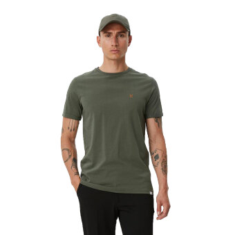 LES DEUX - Les Deux - Nørregaard tee | T-shirt  Grøn-Orange