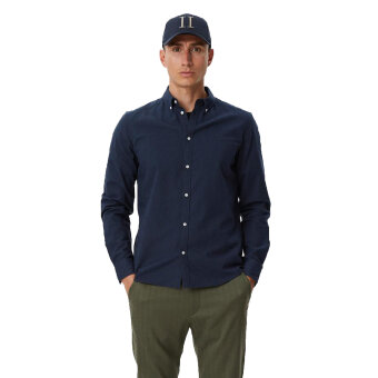 LES DEUX - Les Deux - Harrison brushed | Skjorte Dark navy