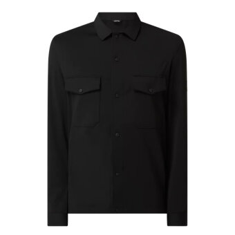 Calvin Klein - Calvin Klein - Jersey Knit | Overshirt Black
