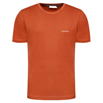 Calvin Klein - Calvin Klein - Organic chest logo tee | T-shirt Gingerbread
